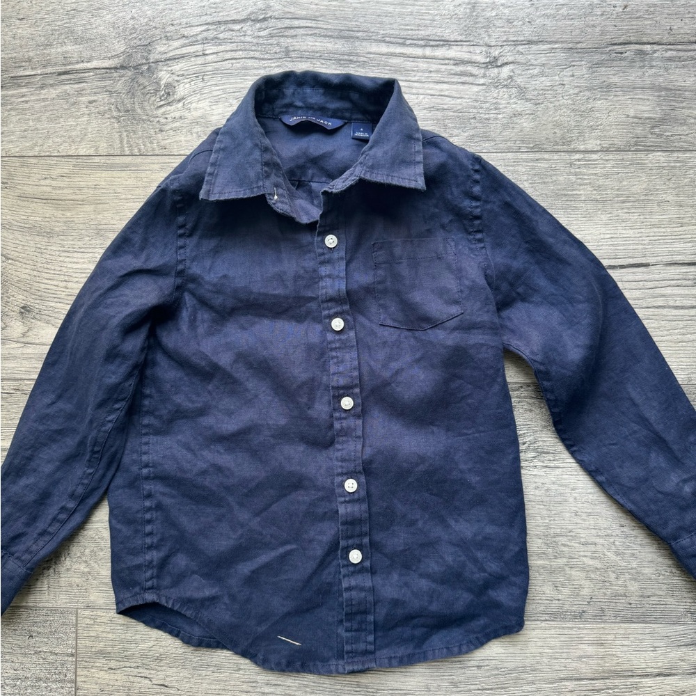 Janie and Jack- The linen shirt